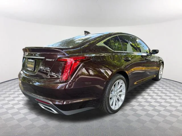 Used 2020 GARNET METALLIC Cadillac Luxury image 5