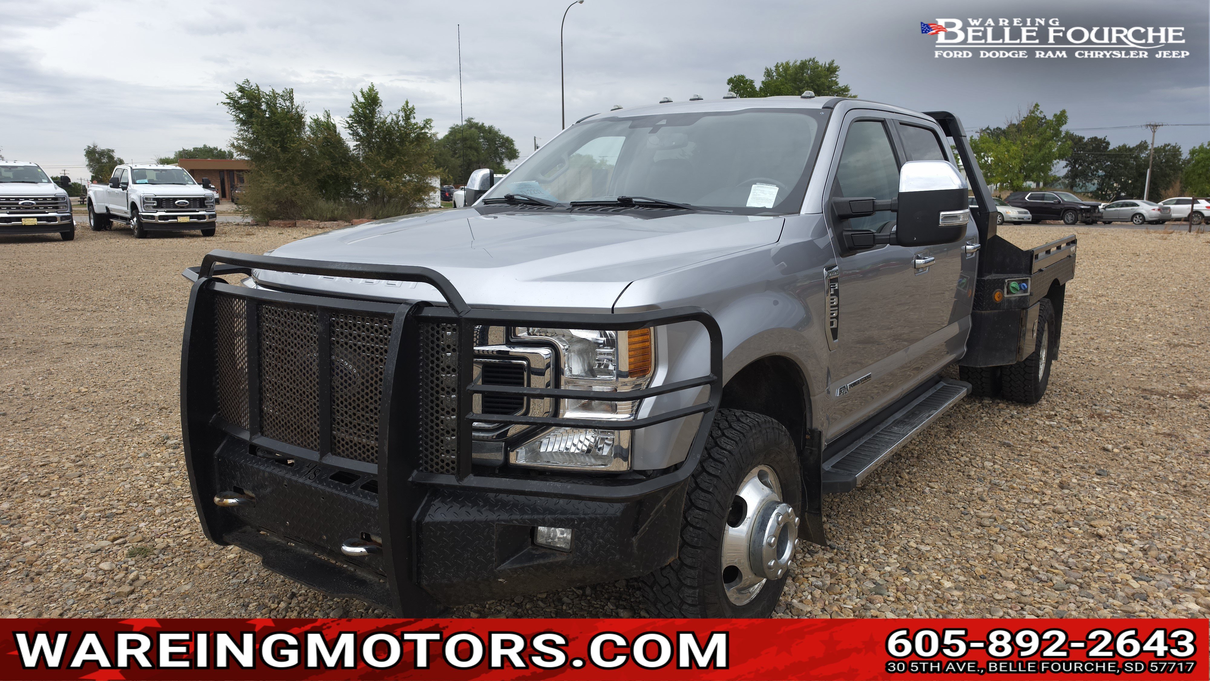 Used 2021 Silver Ford LARIAT image 1