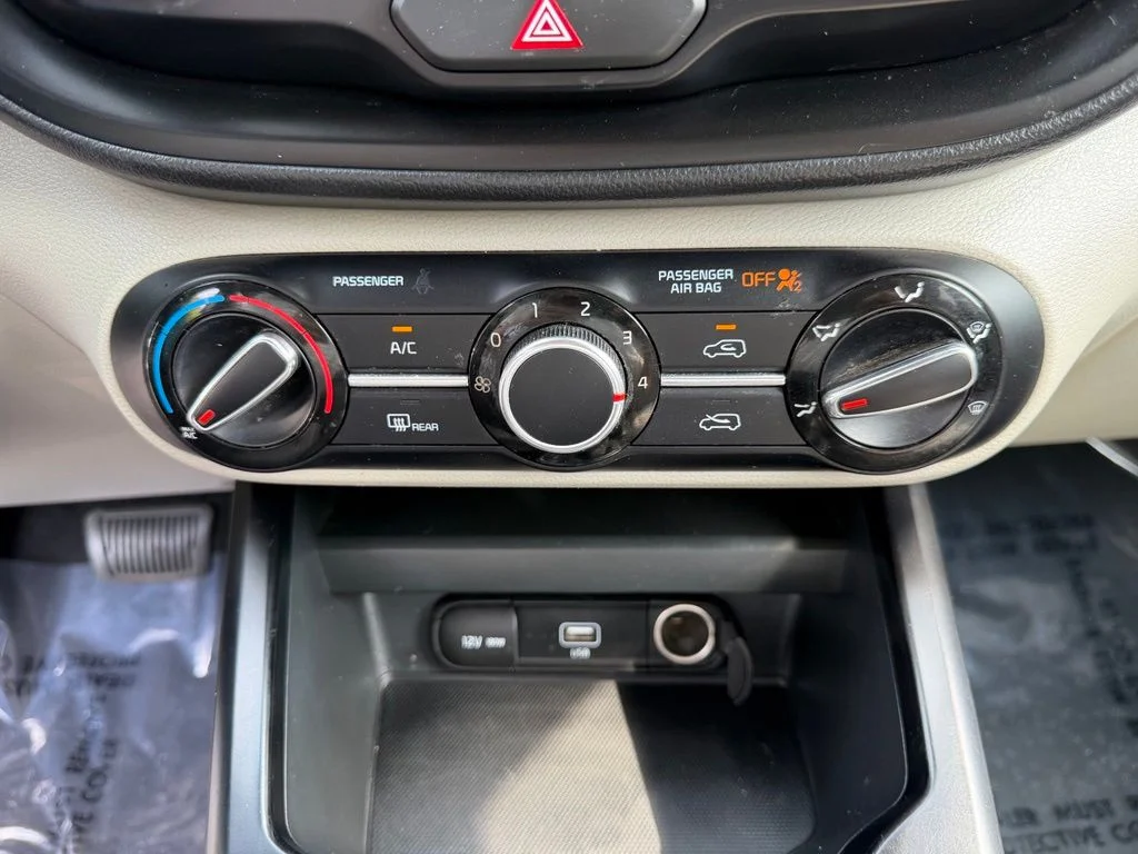 Used 2021 Cherry Black Kia LX image 22