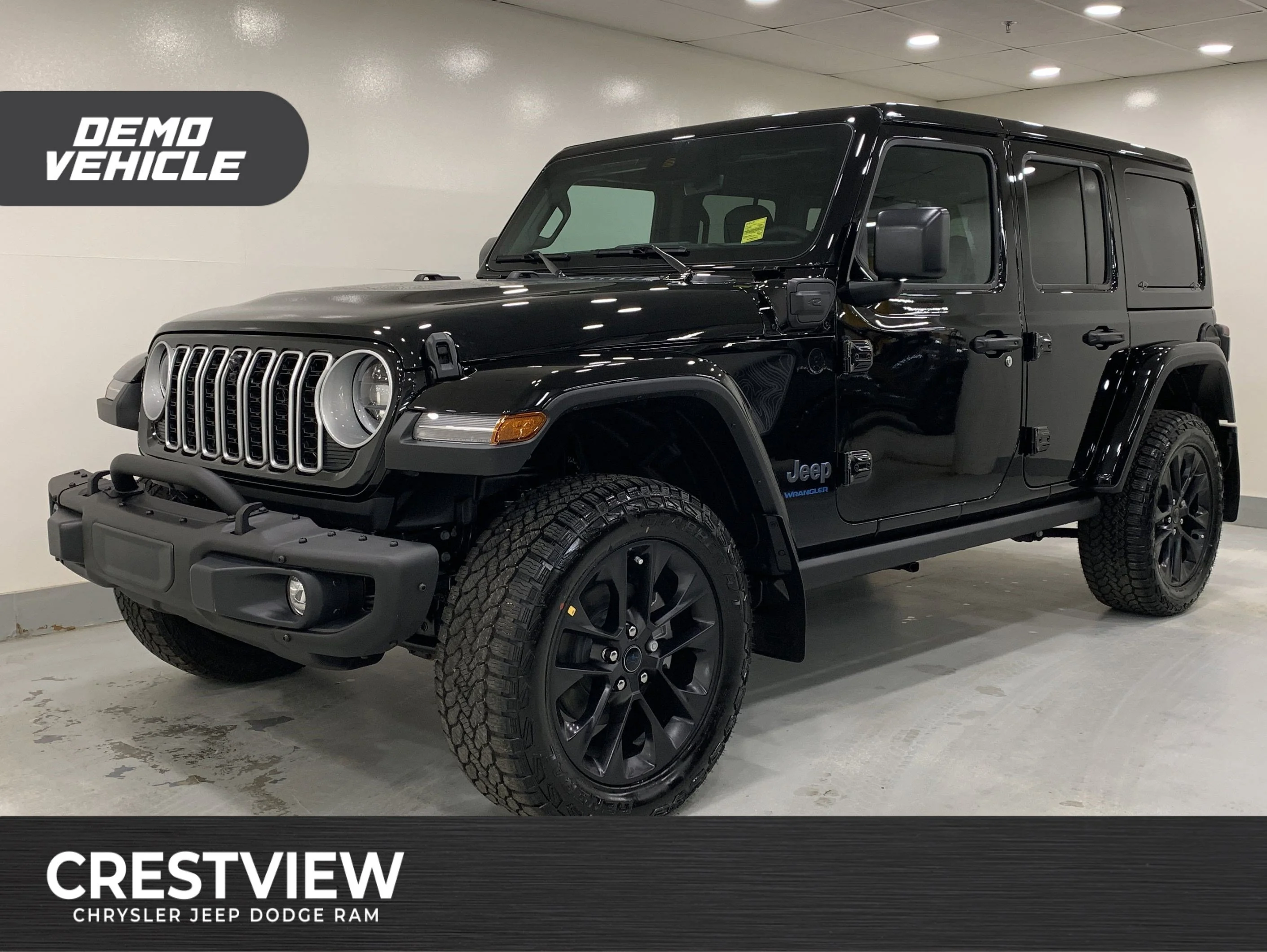 New 2025 Black Jeep Backcountry image 1