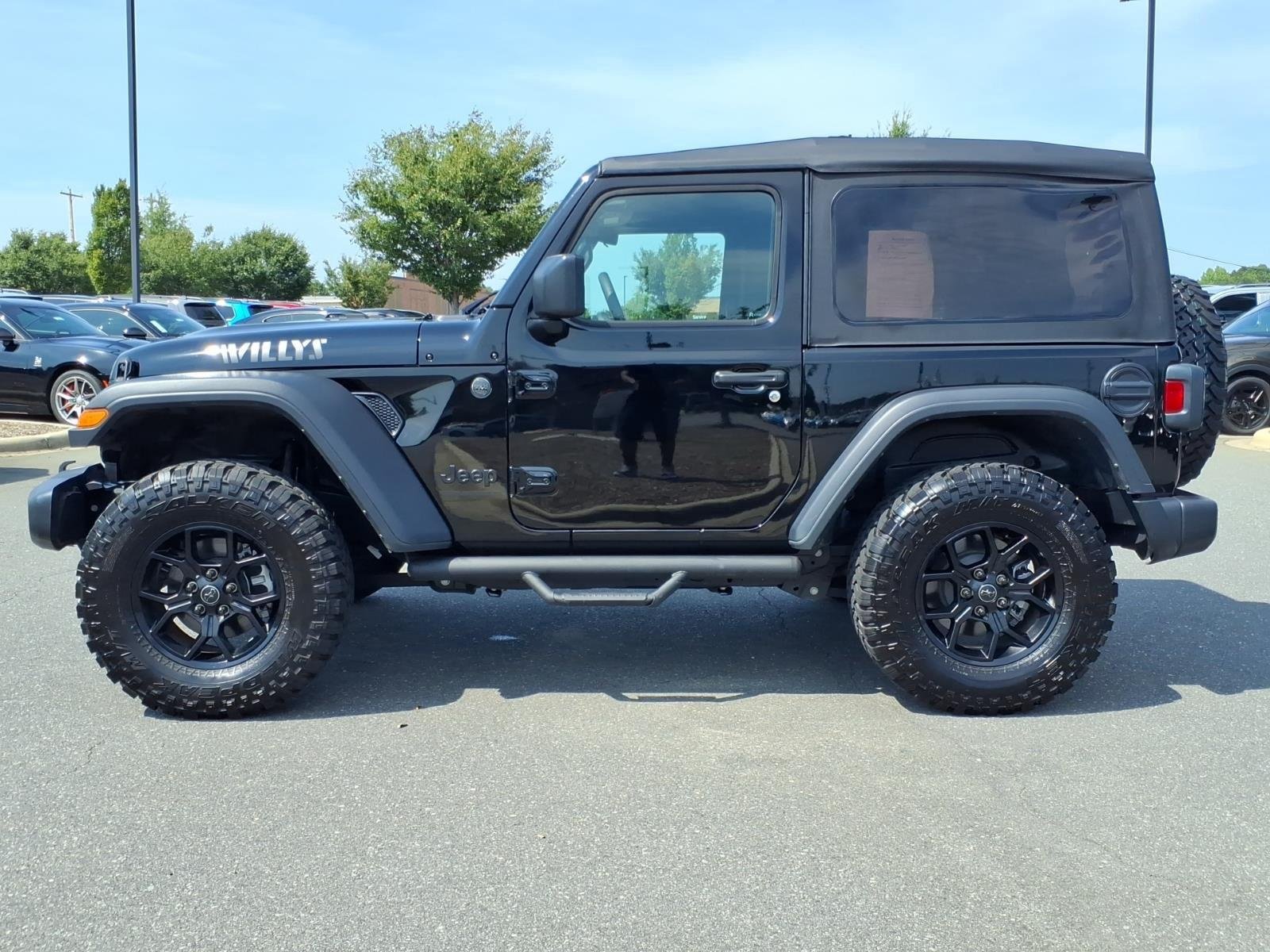 Used 2025 Black Clearcoat Jeep Willys image 3
