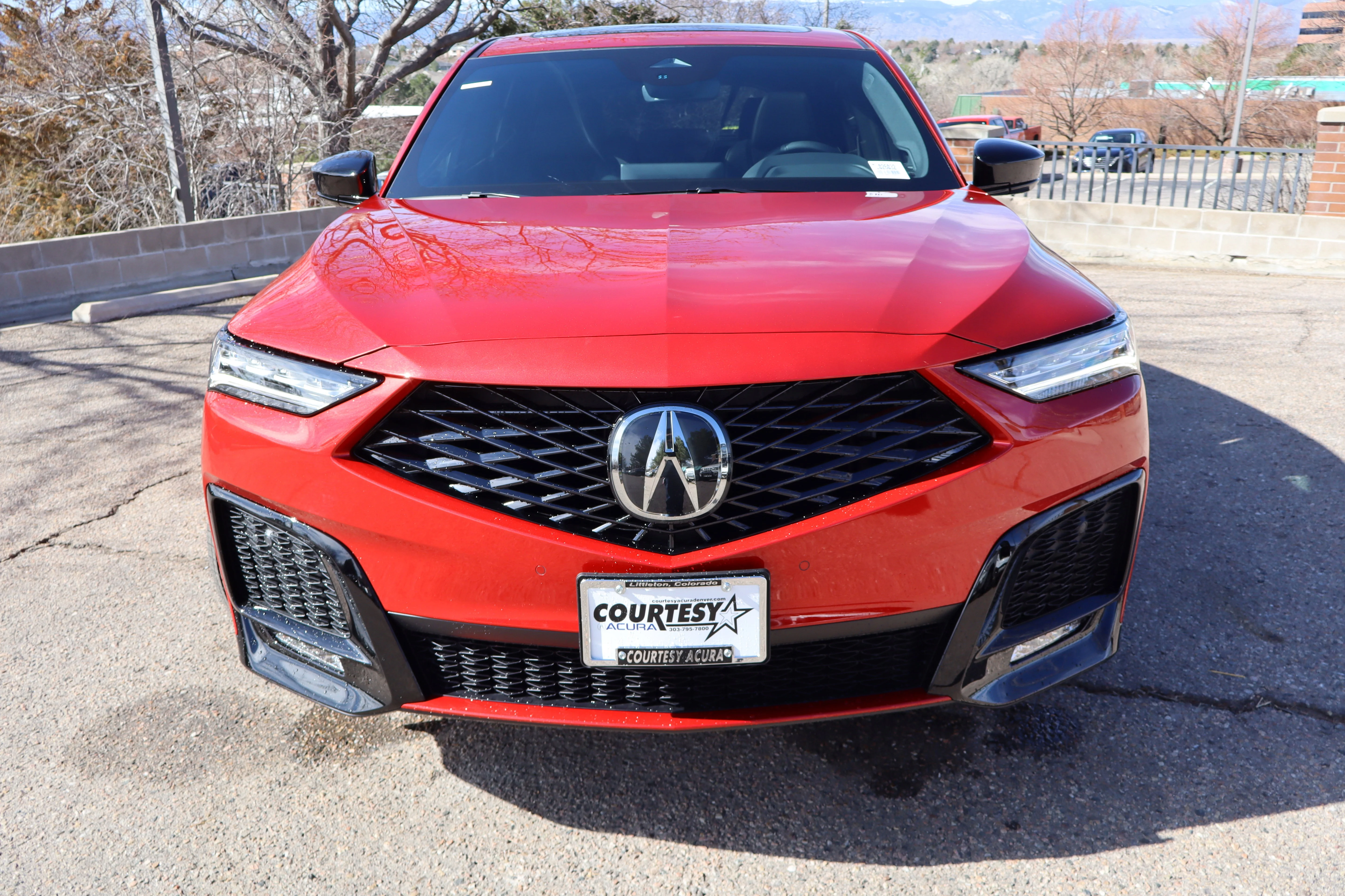 New 2026 Performance Red Pearl Acura w/A-Spec Package image 2