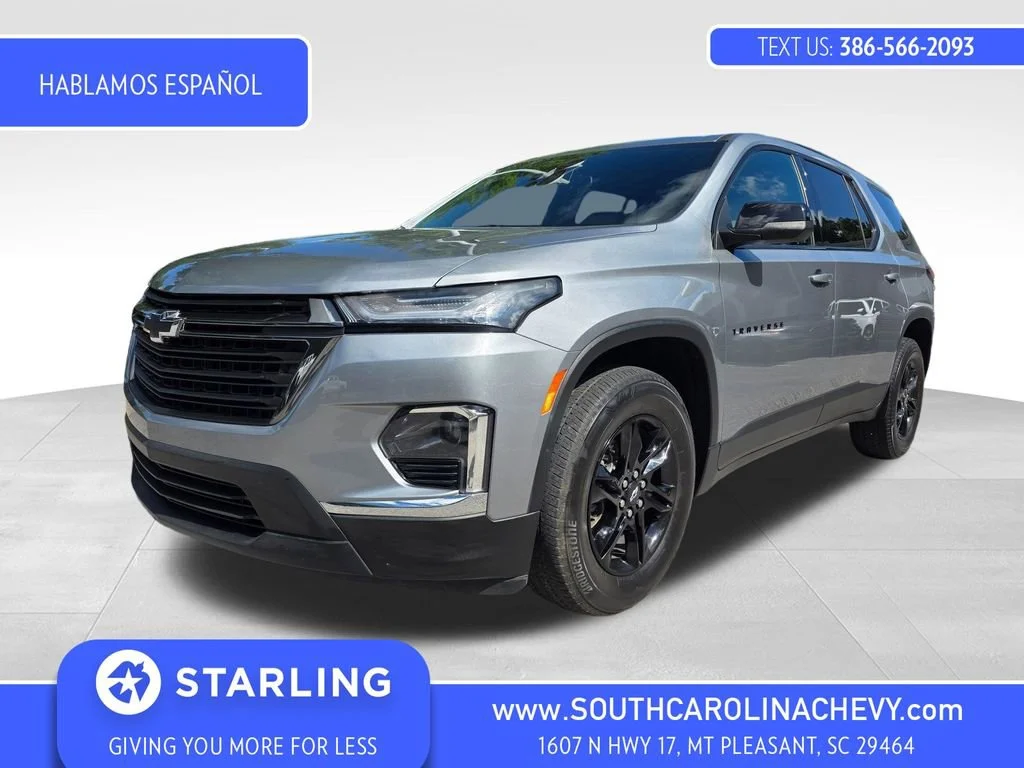 Used 2023 Sterling Gray Metallic Chevrolet LS image 1