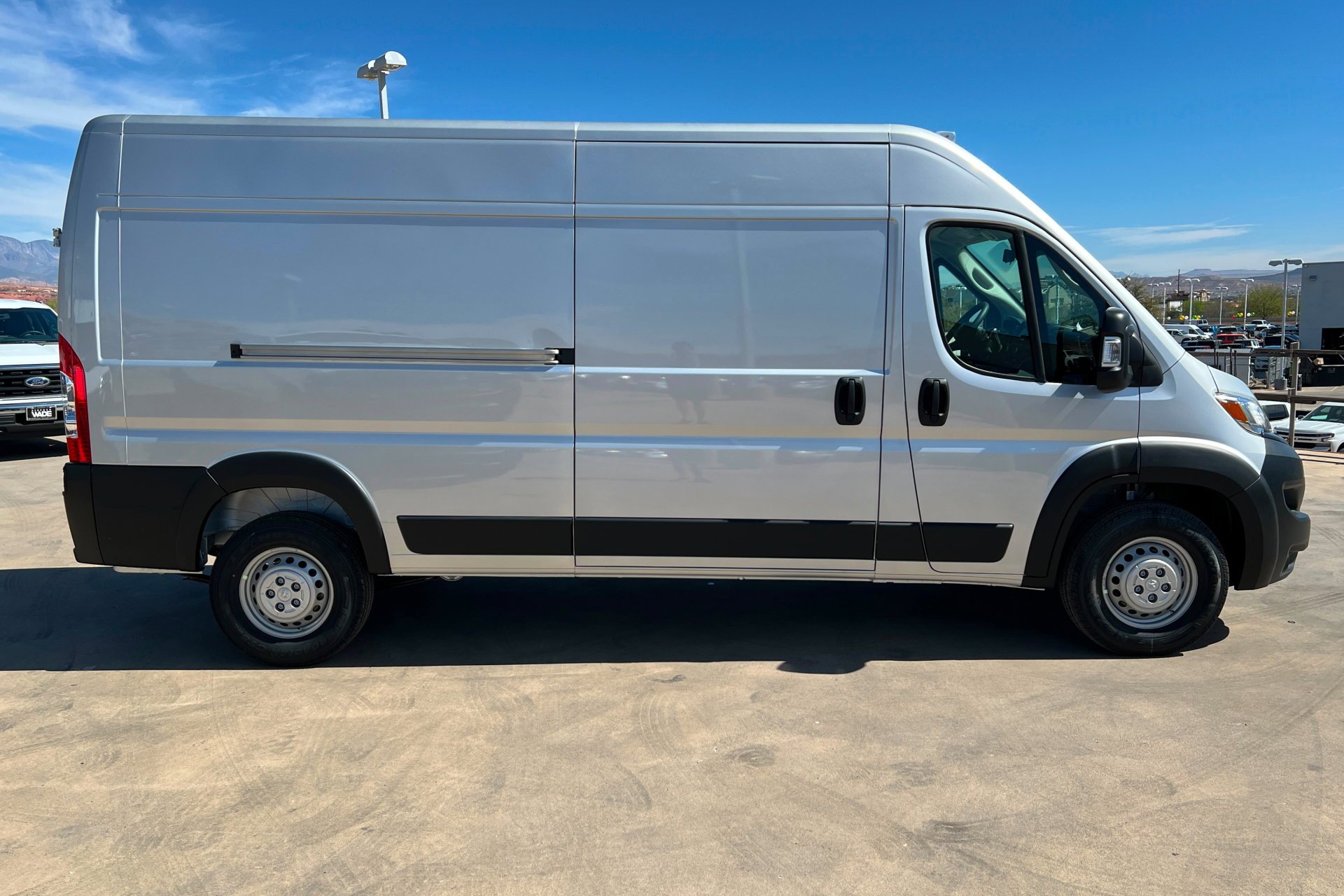 New 2026 Bright Silver Metallic Clear-Coat Exterior Paint RAM Tradesman image 7