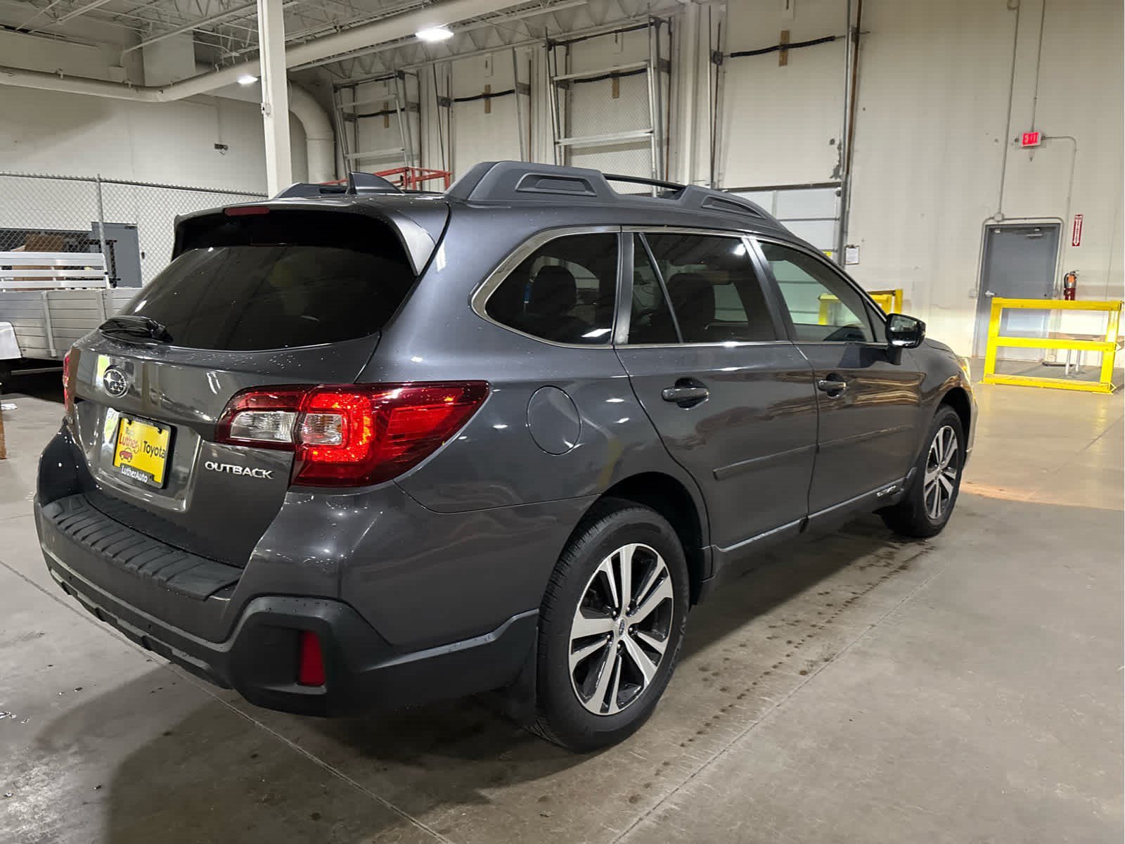 Used 2019 Magnetite Gray Metallic Subaru Limited image 5
