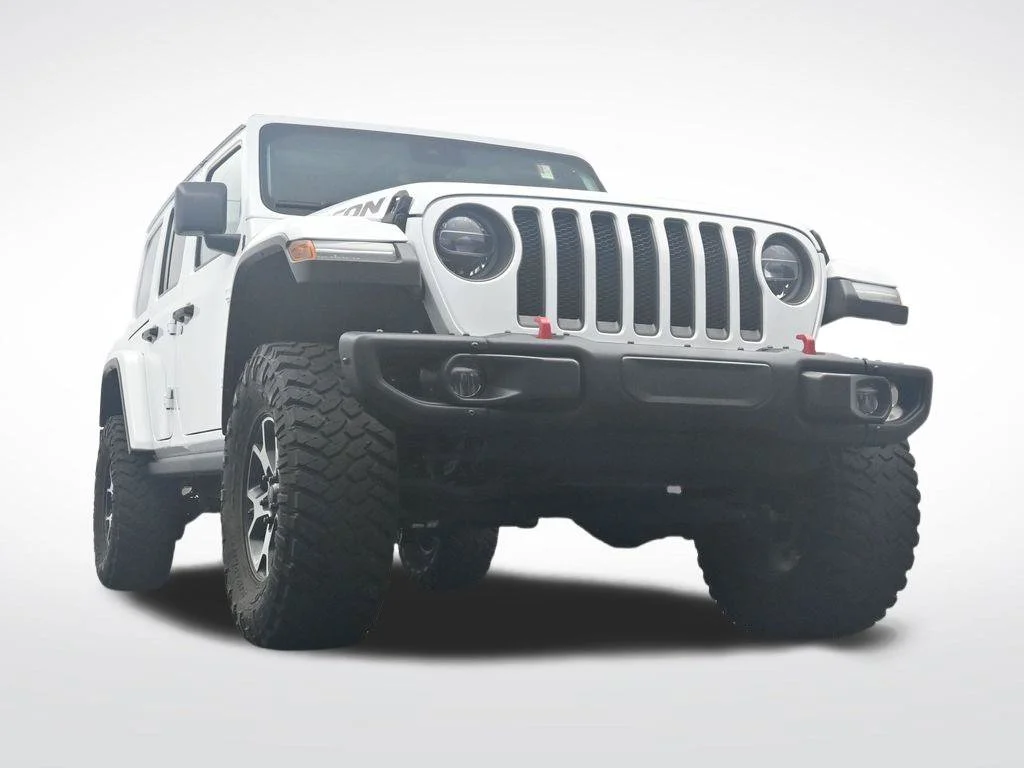 Used 2021 White Jeep Unlimited Rubicon image 32