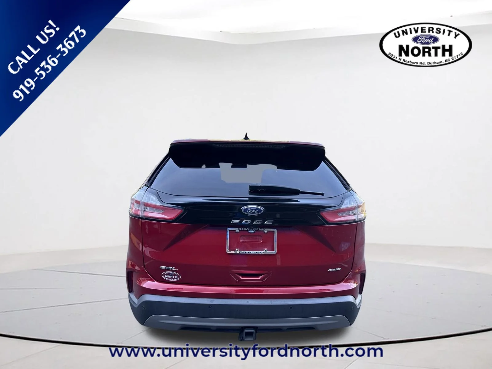 Used 2021 Rapid Red Metallic Tinted Clearcoat Ford SEL image 6