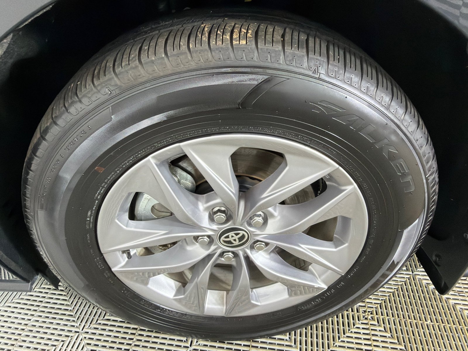 Certified Used 2025 Black Toyota XLE image 12