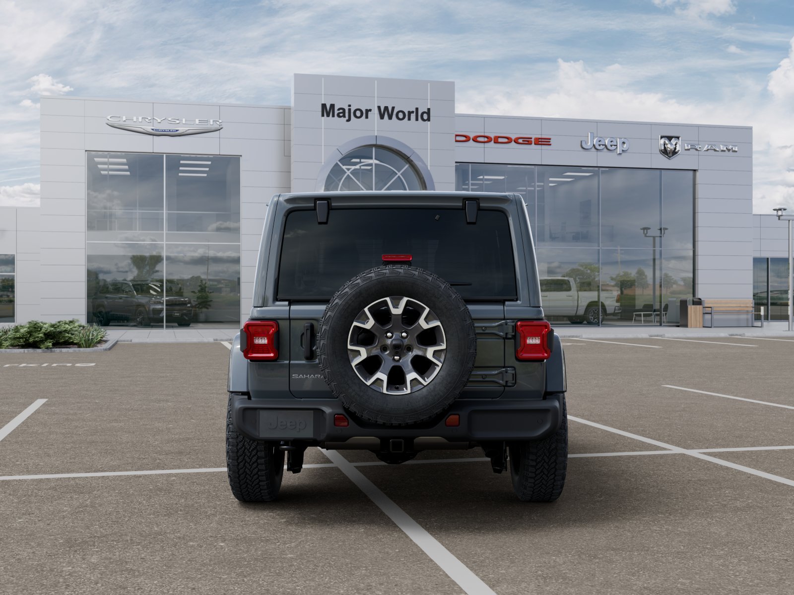 New 2026 Anvil Clear-Coat Exterior Paint Jeep Sahara image 7