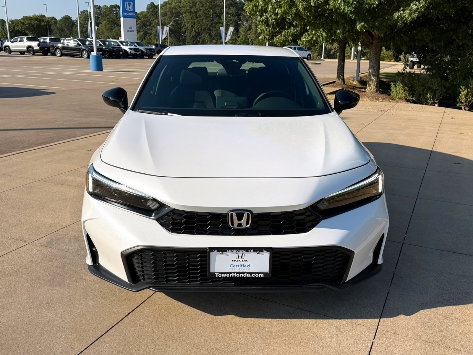Certified Used 2026 Platinum White Pearl Honda Sport image 2