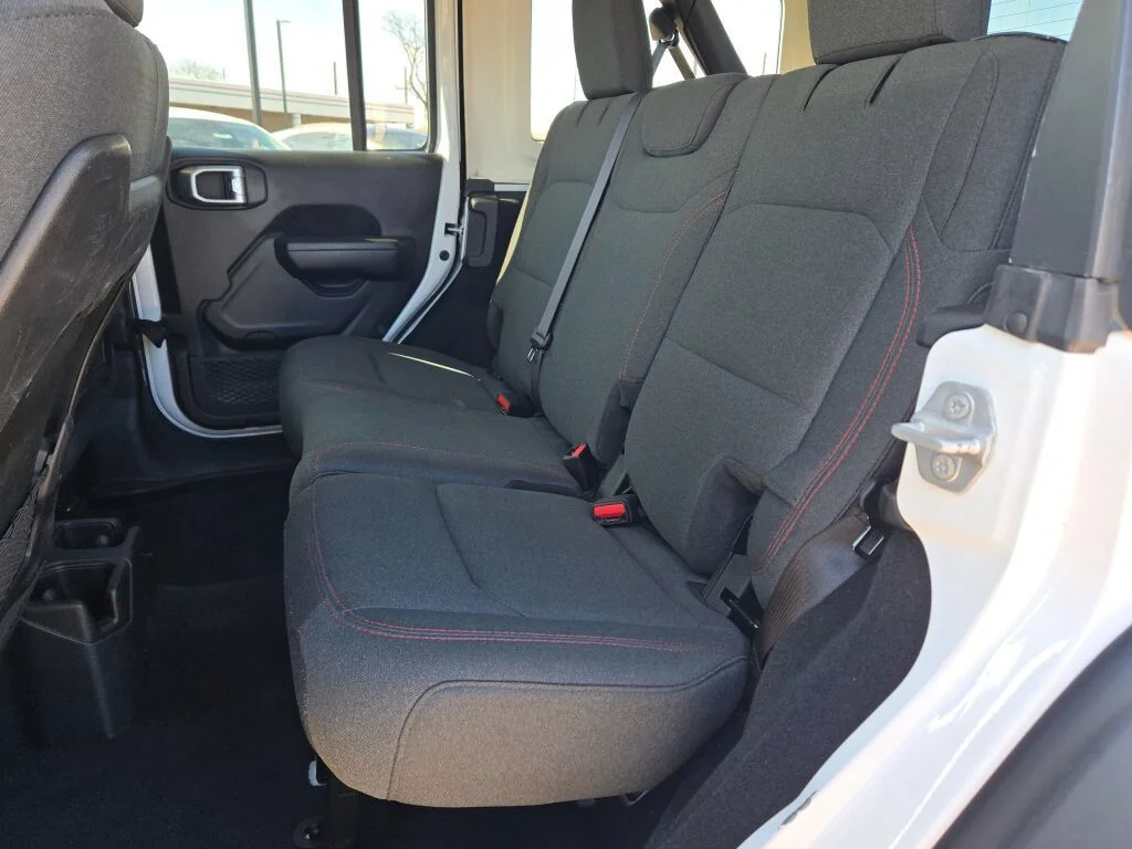Certified Used 2024 Bright White Clearcoat Jeep Rubicon image 19