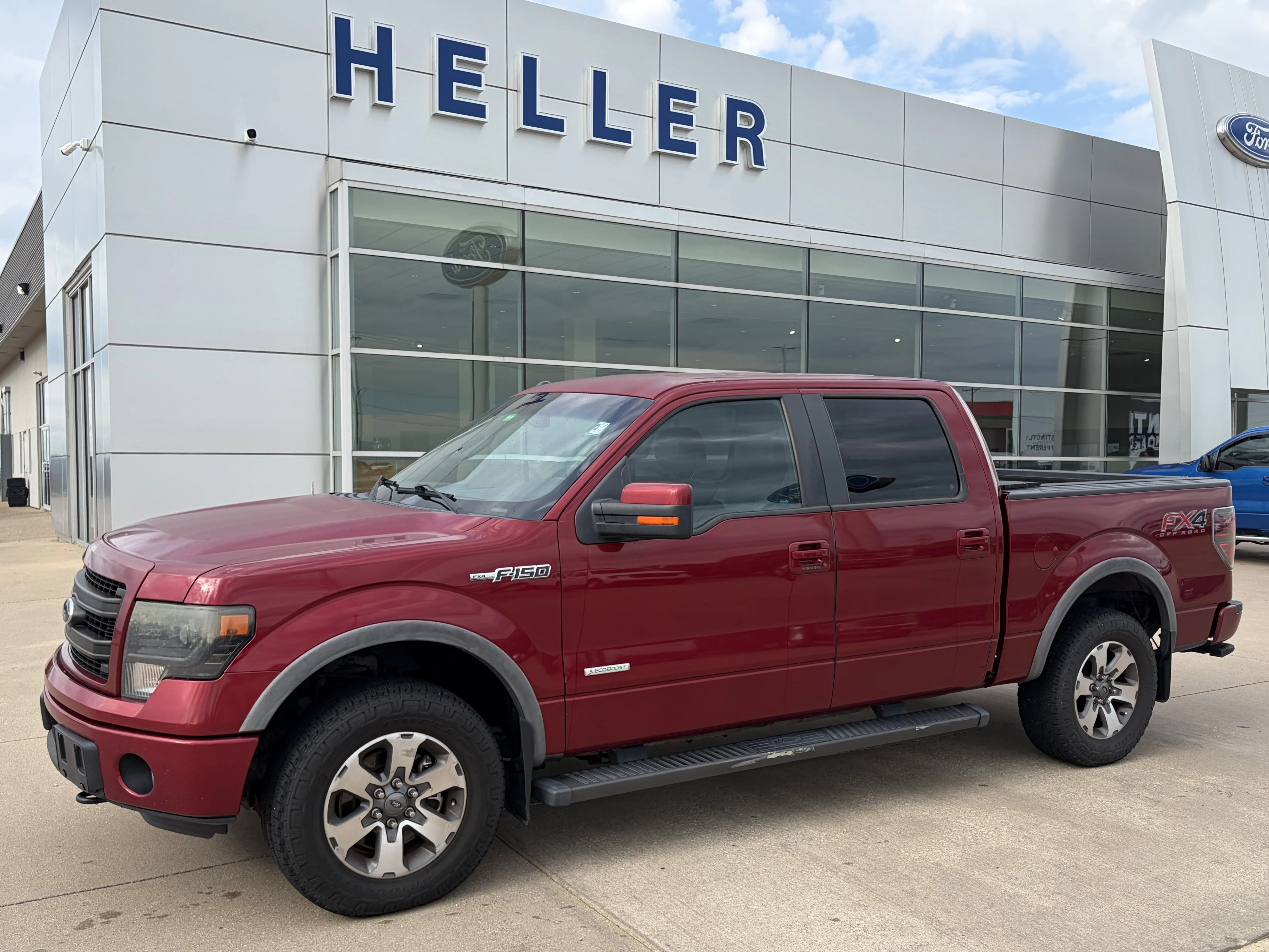 Used 2013 Ruby Red Metallic Tinted Clearcoat Ford FX4 image 3