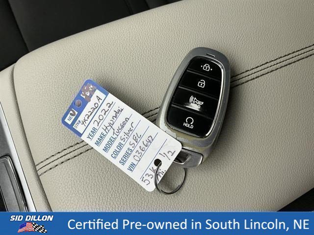 Used 2022 Shimmering Silver Hyundai SEL image 8
