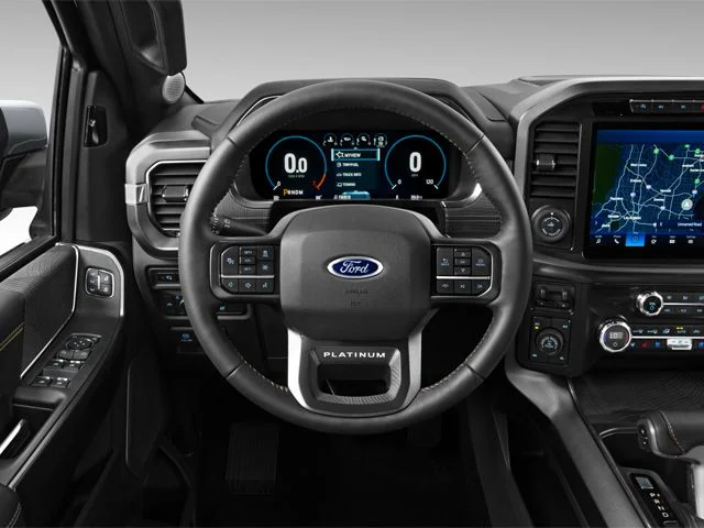 Used 2023 Agate Black Metallic Ford Limited image 5