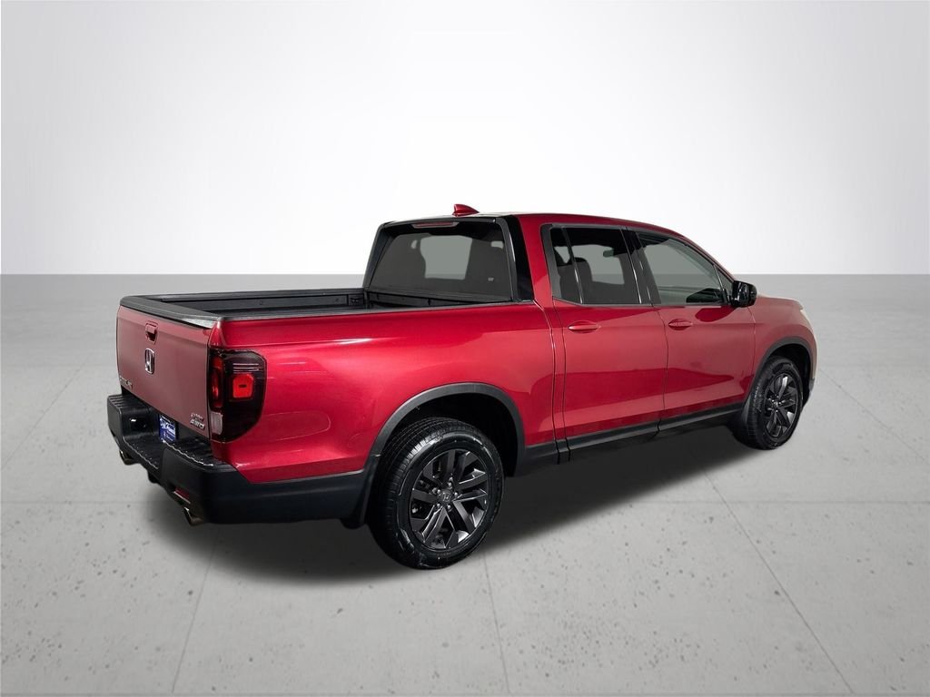 Used 2021 Radiant Red Metallic II Honda Sport image 6