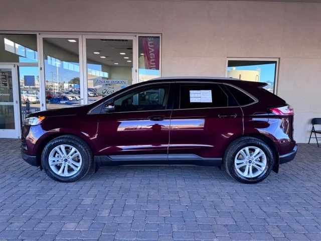 Certified Used 2020 Burgundy Ford SEL image 2