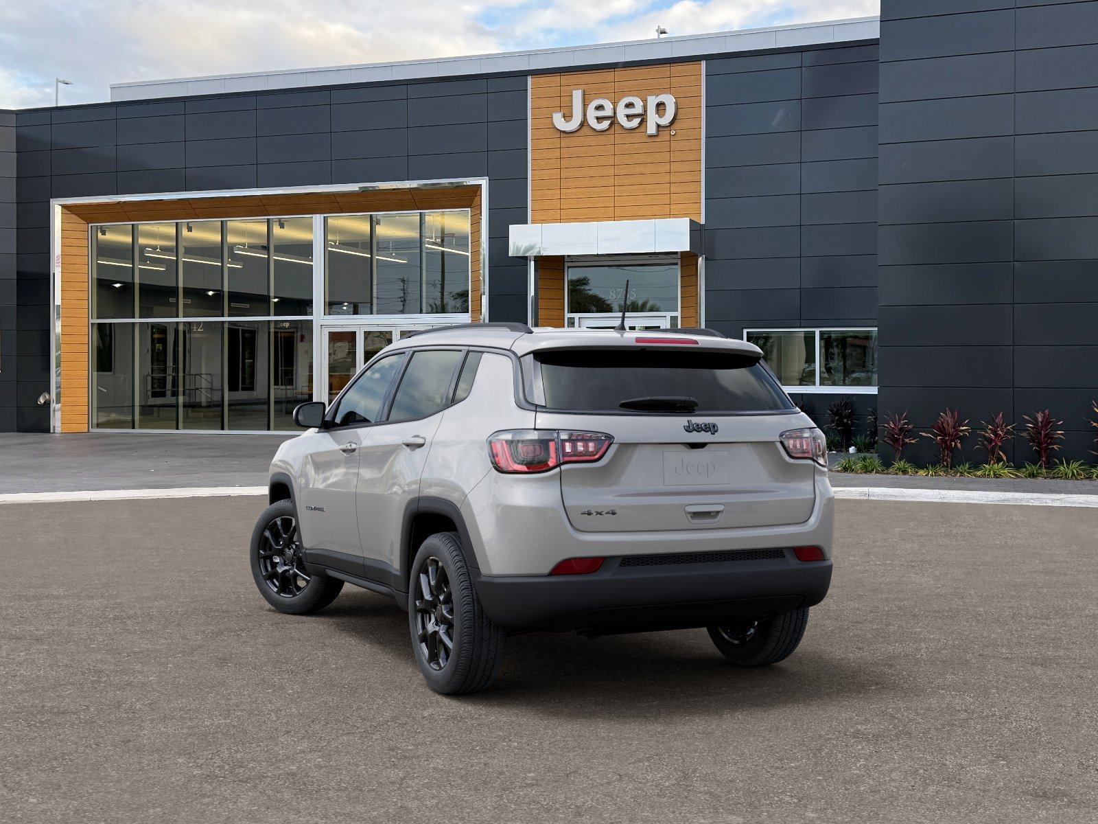New 2026 Silver Zynith Metallic Clear-Coat Exterior Paint Jeep Latitude image 32
