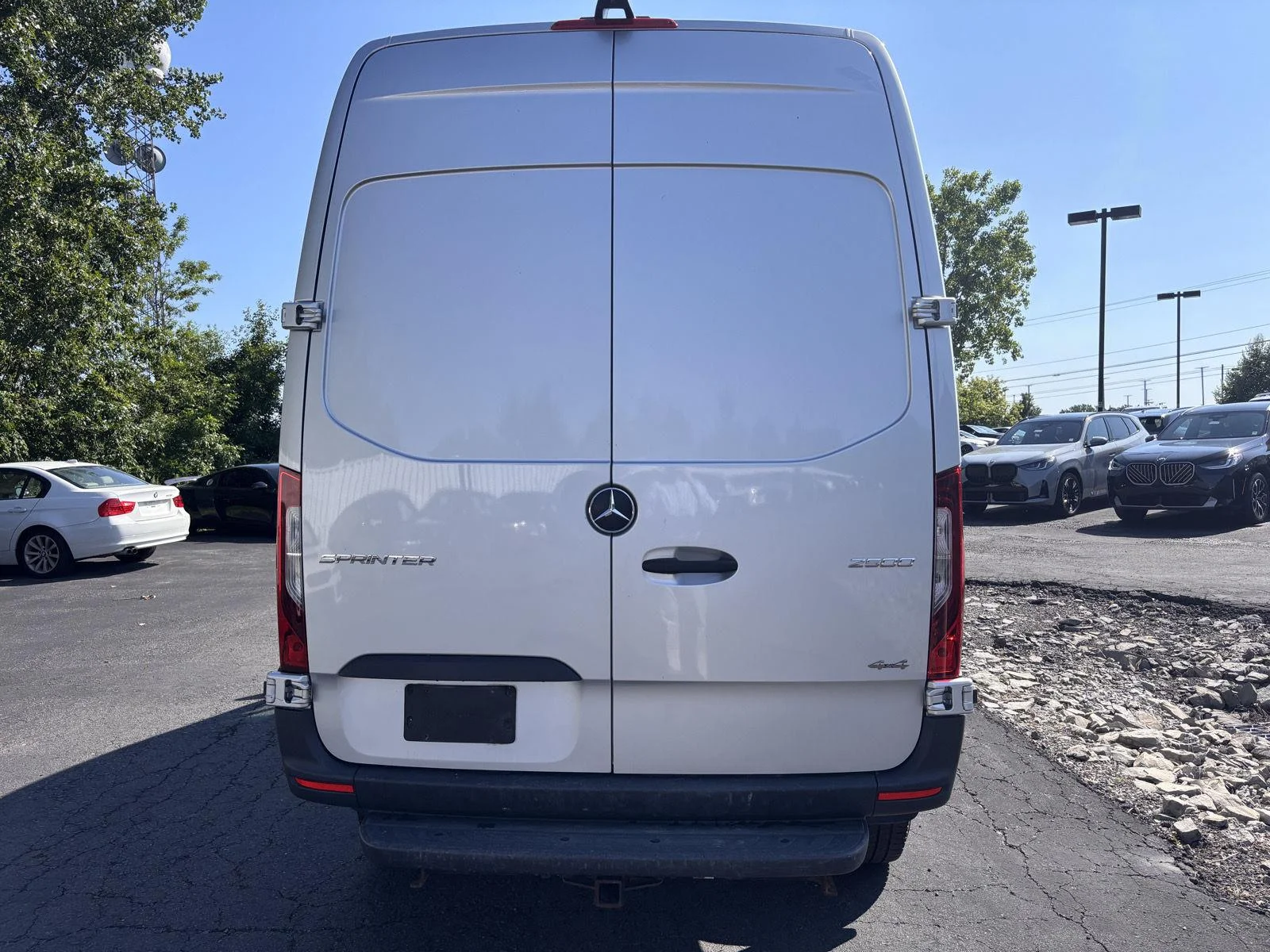 Used 2019 Stone Grey Mercedes-Benz Cargo Van 144” High Roof 6cyl 4x4 image 4