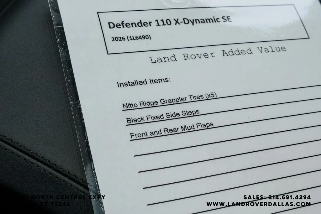 New 2026 Borasco Grey Metallic Land Rover X-Dynamic SE image 53