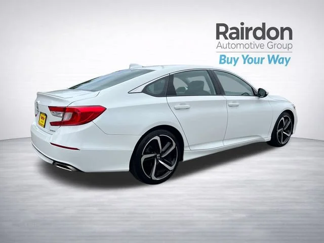 Used 2019 Platinum White Pearl Honda Sport 1.5T image 7