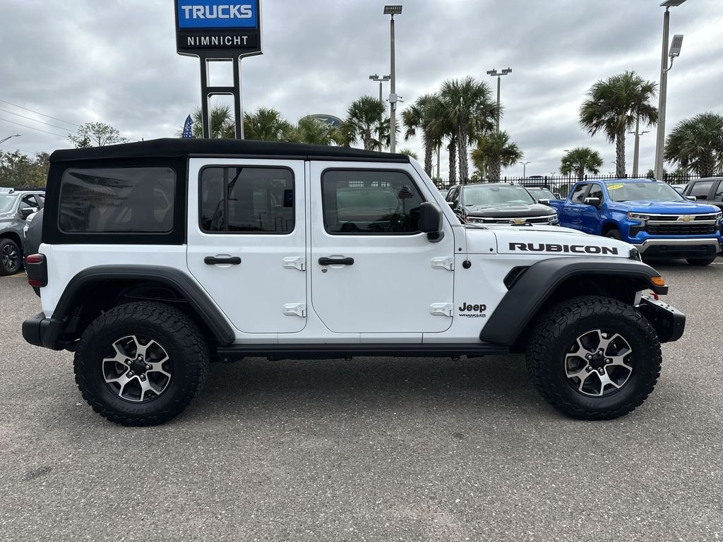 Used 2021 White Jeep Unlimited Rubicon image 17