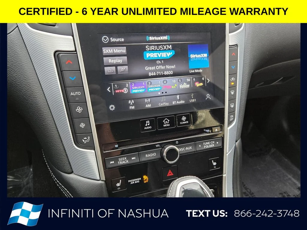 Certified Used 2023 Black INFINITI LUXE image 24
