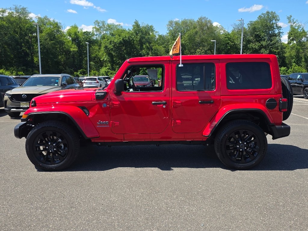 Certified Used 2025 Firecracker Red Clear Coat Jeep Sahara 4xe image 12