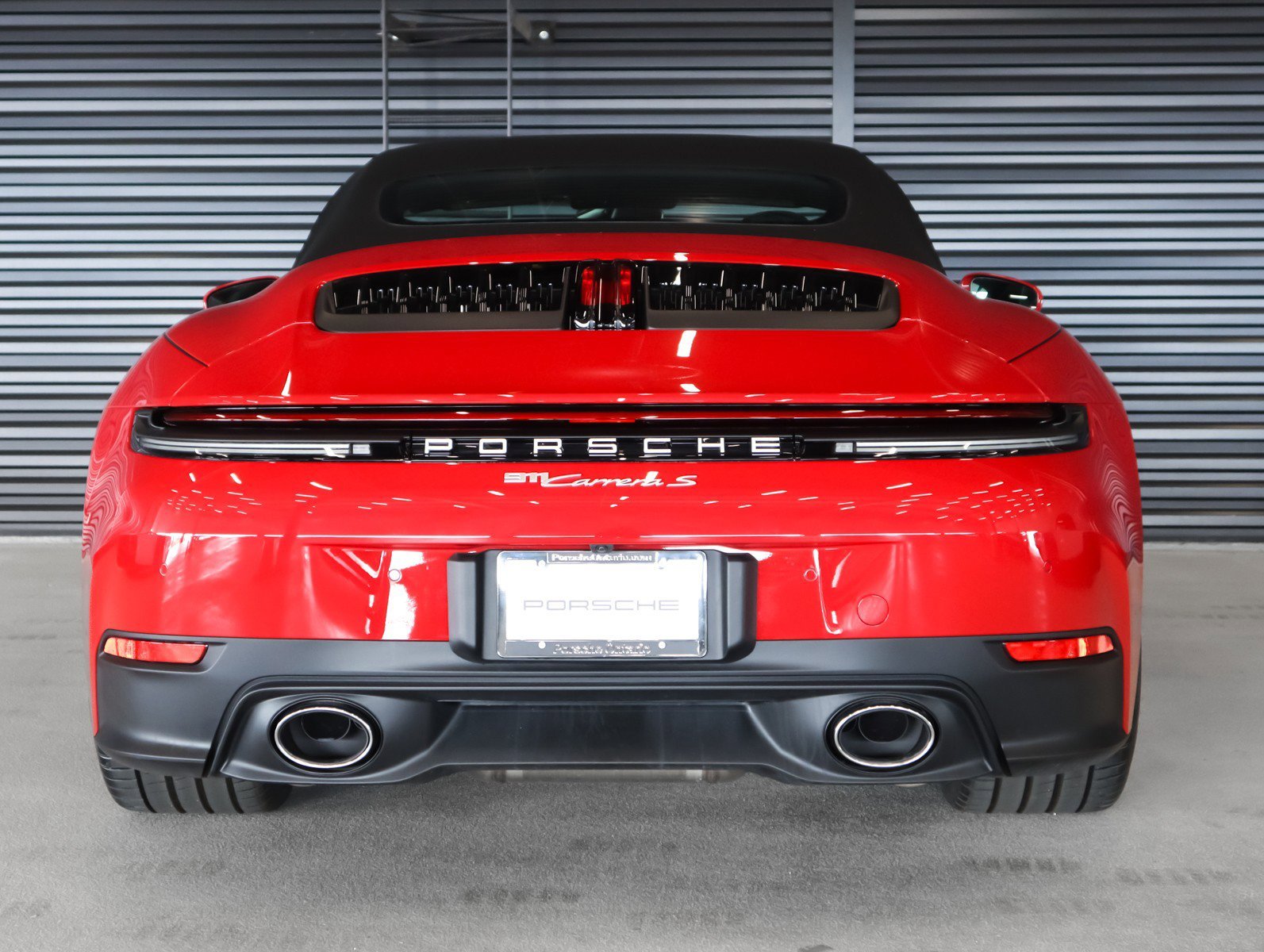 New 2026 Carmine Red Porsche Carrera S Cabriolet image 9