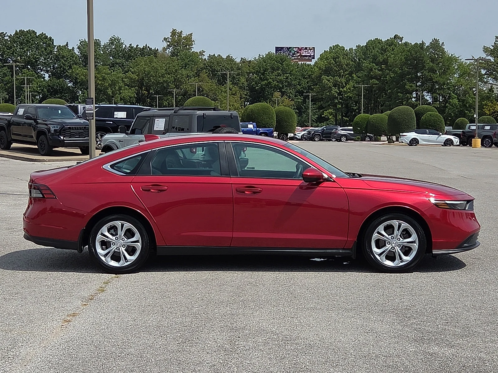 Used 2024 Radiant Red Metallic Honda LX image 6