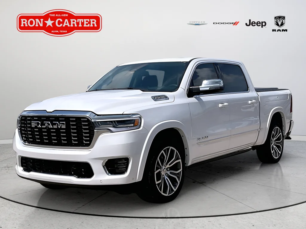 New 2026 Ivory White Tri-Coat Pearl-Coat Exterior Paint RAM Tungsten image 3