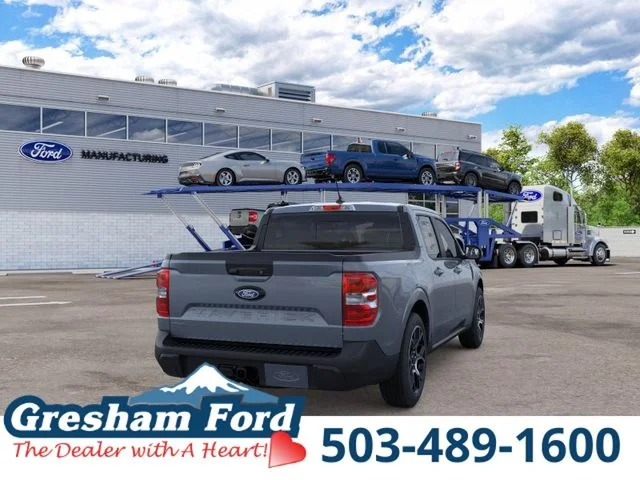 New 2026 Azure Gray Metallic Tri-Coat Ford Lariat image 9