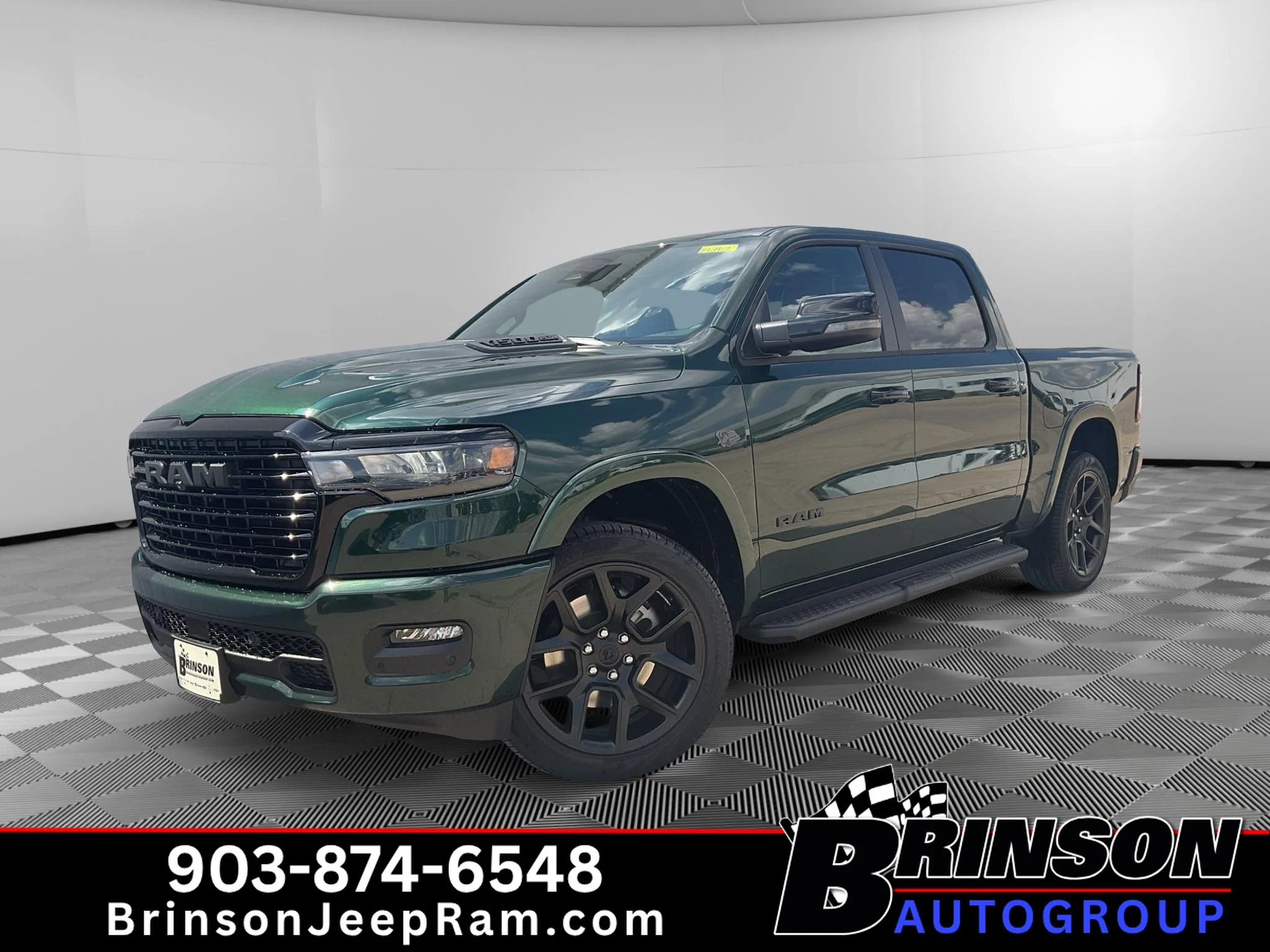 New 2027 Serrano Green Metallic Ram Laramie image 1