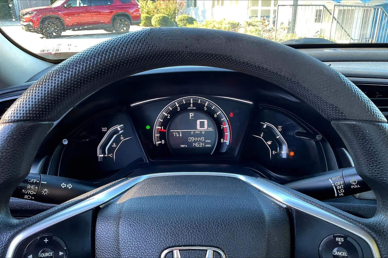 Used 2016 Burgundy Night Pearl Honda LX image 25