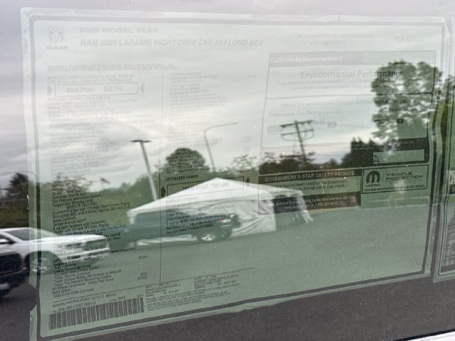 New 2026 Ceramic Gray Clear-Coat Exterior Paint RAM Laramie image 29