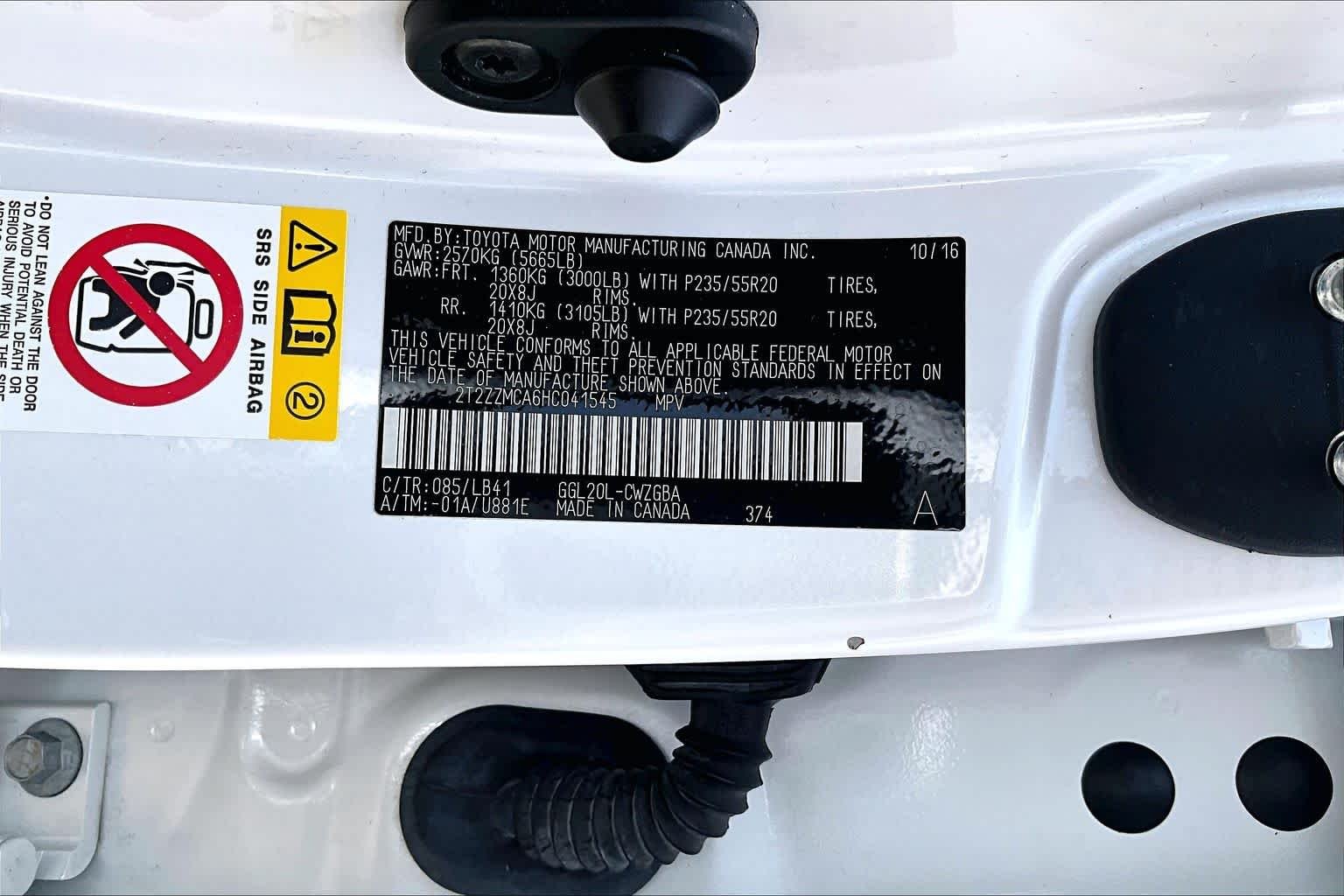 Used 2017 Eminent White Pearl Lexus  image 35