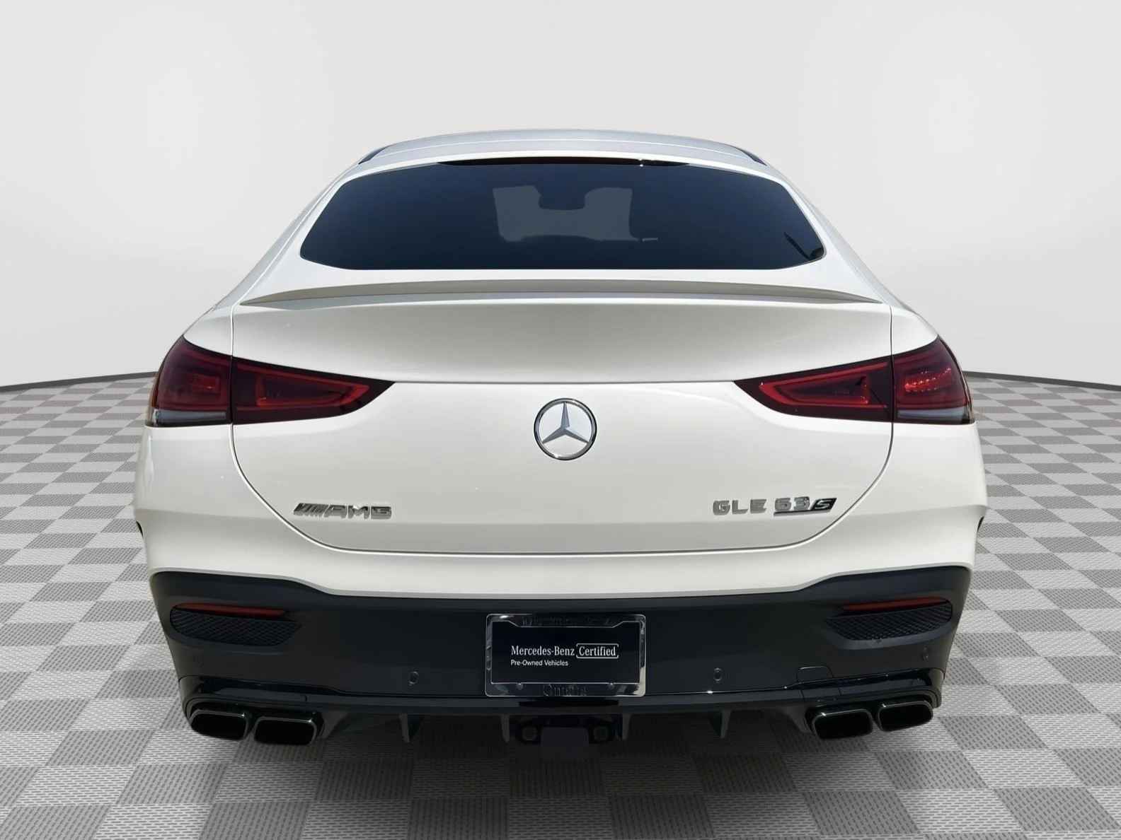 Certified Used 2021 designo Diamond White Metallic Mercedes-Benz AMG® GLE 63 S image 4