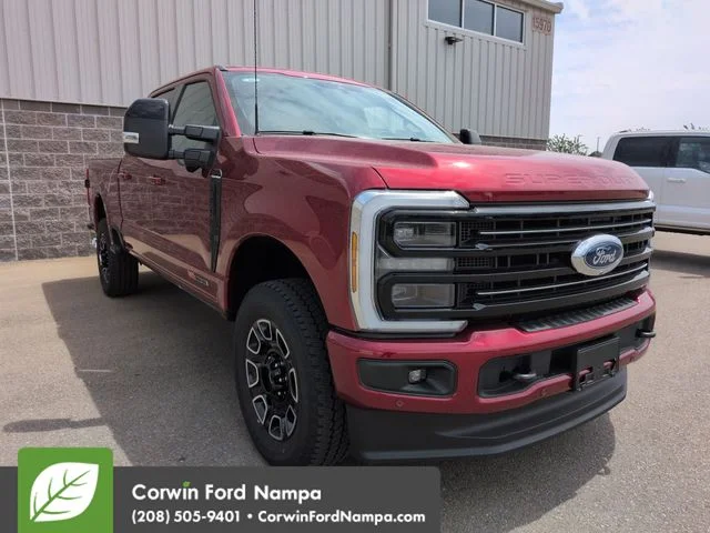 New 2026 Ruby Red Metallic Tinted Clearcoat Ford Platinum image 1
