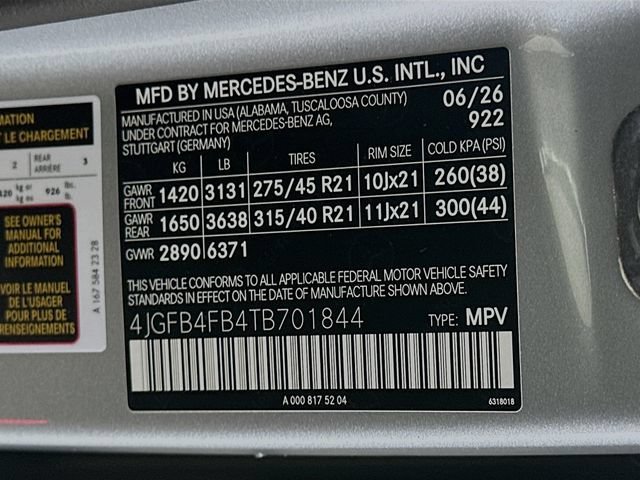 New 2026 Cirrus Silver Metallic Mercedes-Benz GLE 350 image 64