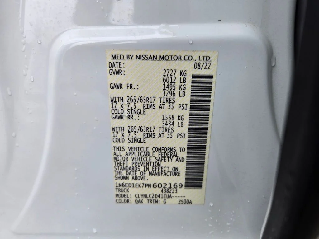 Certified Used 2023 White Nissan SV image 32