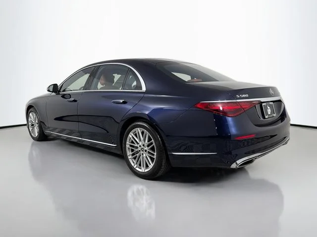 Used 2023 Blue Mercedes-Benz S 580 image 7