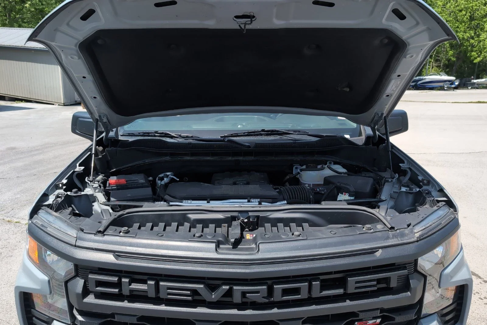 Used 2024 Slate Gray Metallic Chevrolet Custom Trail Boss image 28