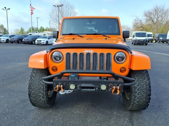 Used 2012 Jeep Wrangler Unlimited Sahara with VIN 1C4BJWEGXCL131678 for sale in Xenia, OH