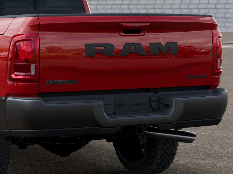 New 2026 Flame Red Clear-Coat Exterior Paint RAM Rebel image 38