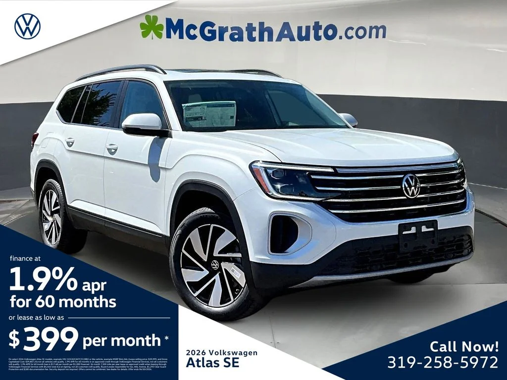 New 2026 White/off-white Volkswagen 2.0T SE w/Technology image 1