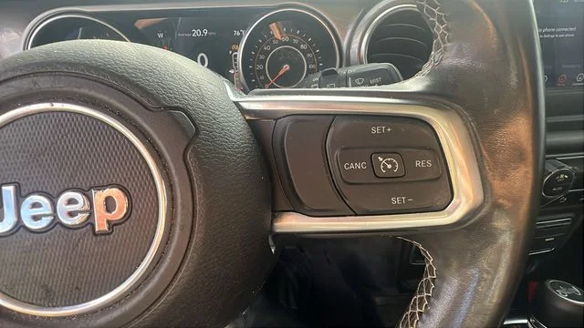 Used 2018 Blue Jeep Unlimited Sahara image 23