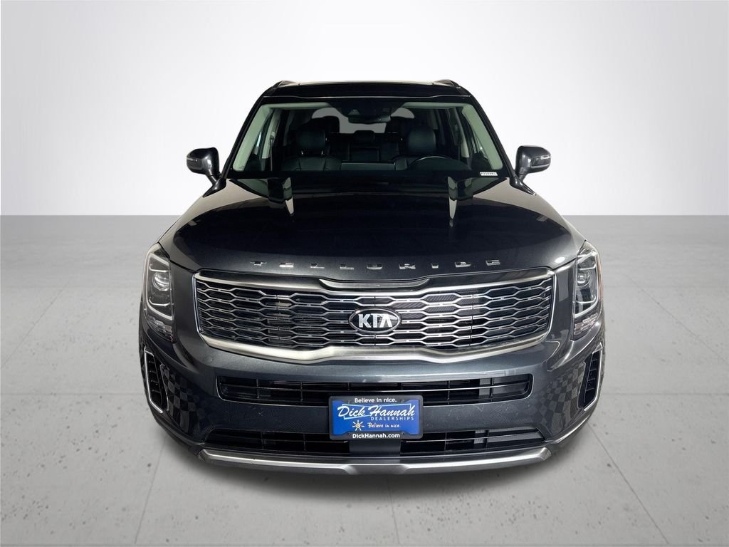 Used 2021 Gray Kia EX image 3