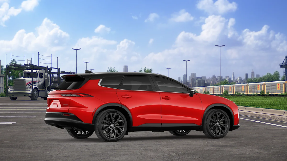 New 2026 Finish Line Red with Black roof Toyota Limited image 11