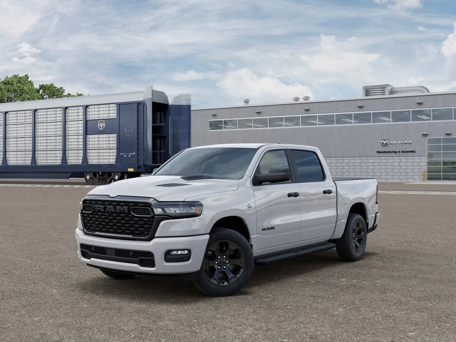 New 2026 Bright White Clear-Coat Exterior Paint RAM Express image 27