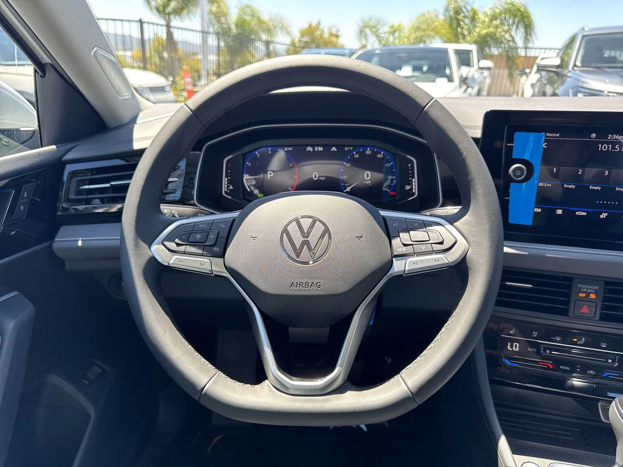 New 2026 Opal White Pearl Volkswagen SEL image 17