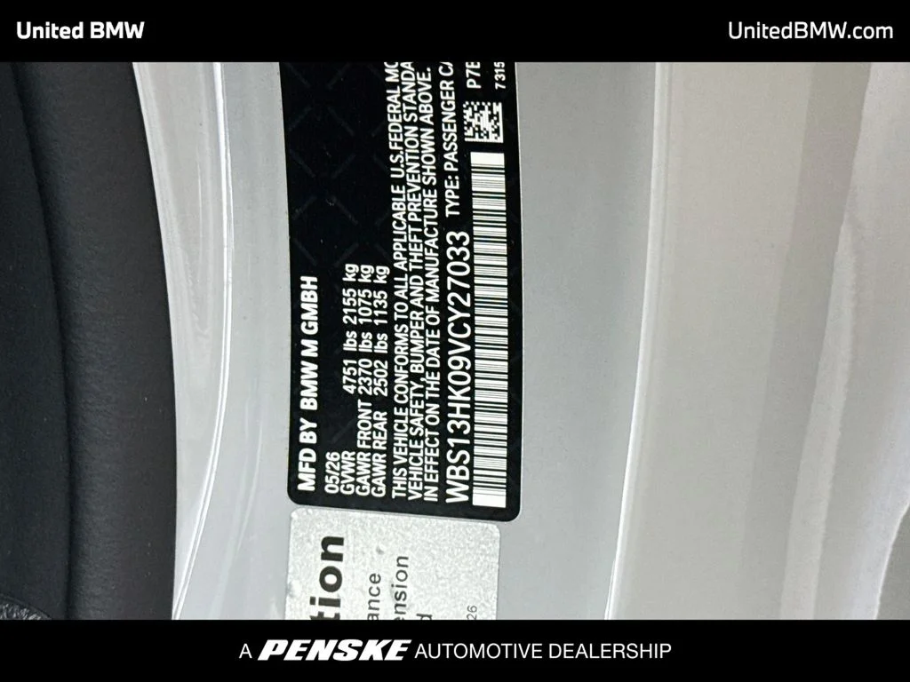 New 2027 Special Order Color BMW  image 14
